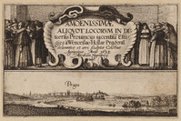 KG 00754
<br/>
Titelblad stadsgezichten en landschappen
<br/>
<em>Hollar, Wenzel (1607-1677)</em>